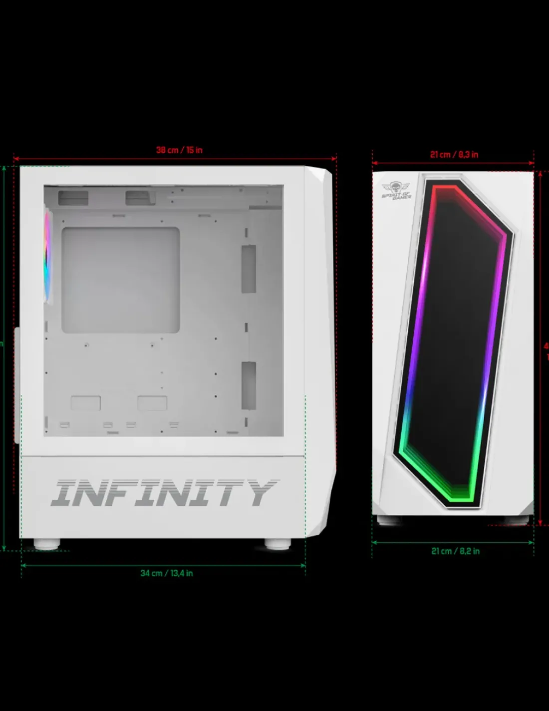 Spirit of Gamer Infinity Artic