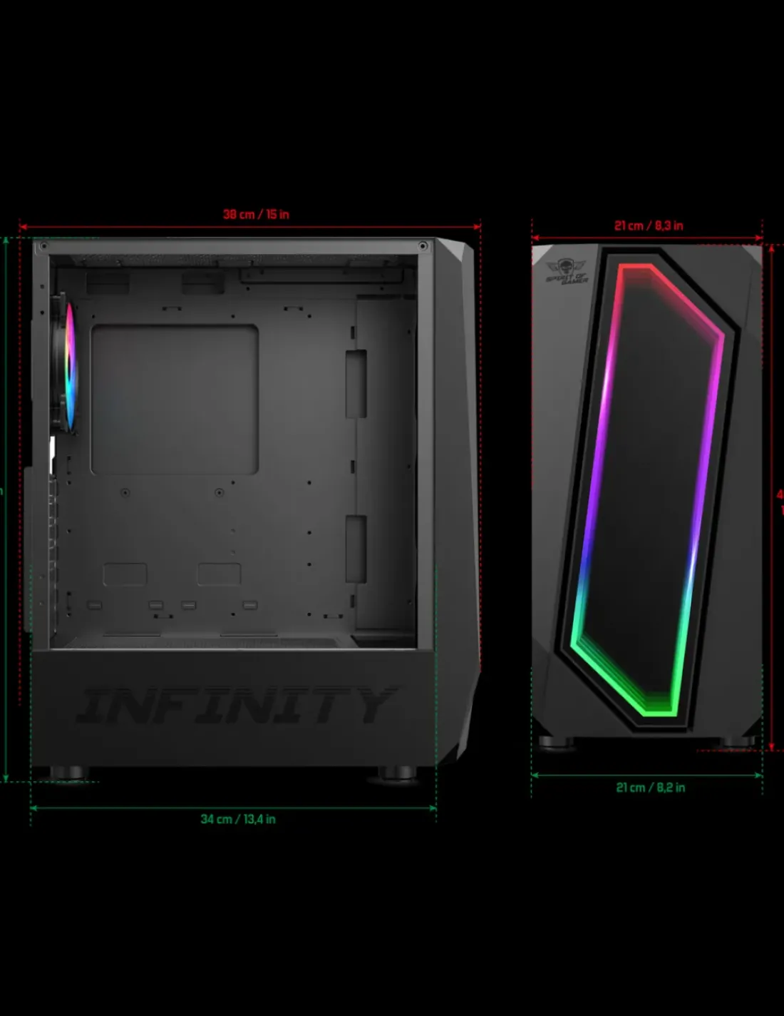 Spirit of Gamer Infinity Dark