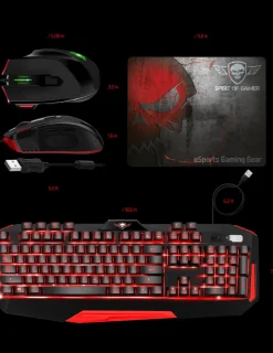 Spirit of Gamer Pro Mk3 - Pack 3 En 1