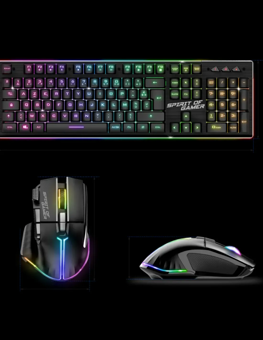 Spirit of Gamer Ultimate 600 Wireless Dark
