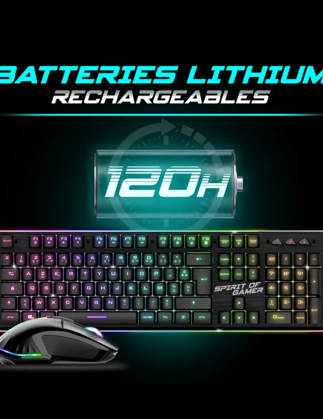 Spirit of Gamer Ultimate 600 Wireless Dark