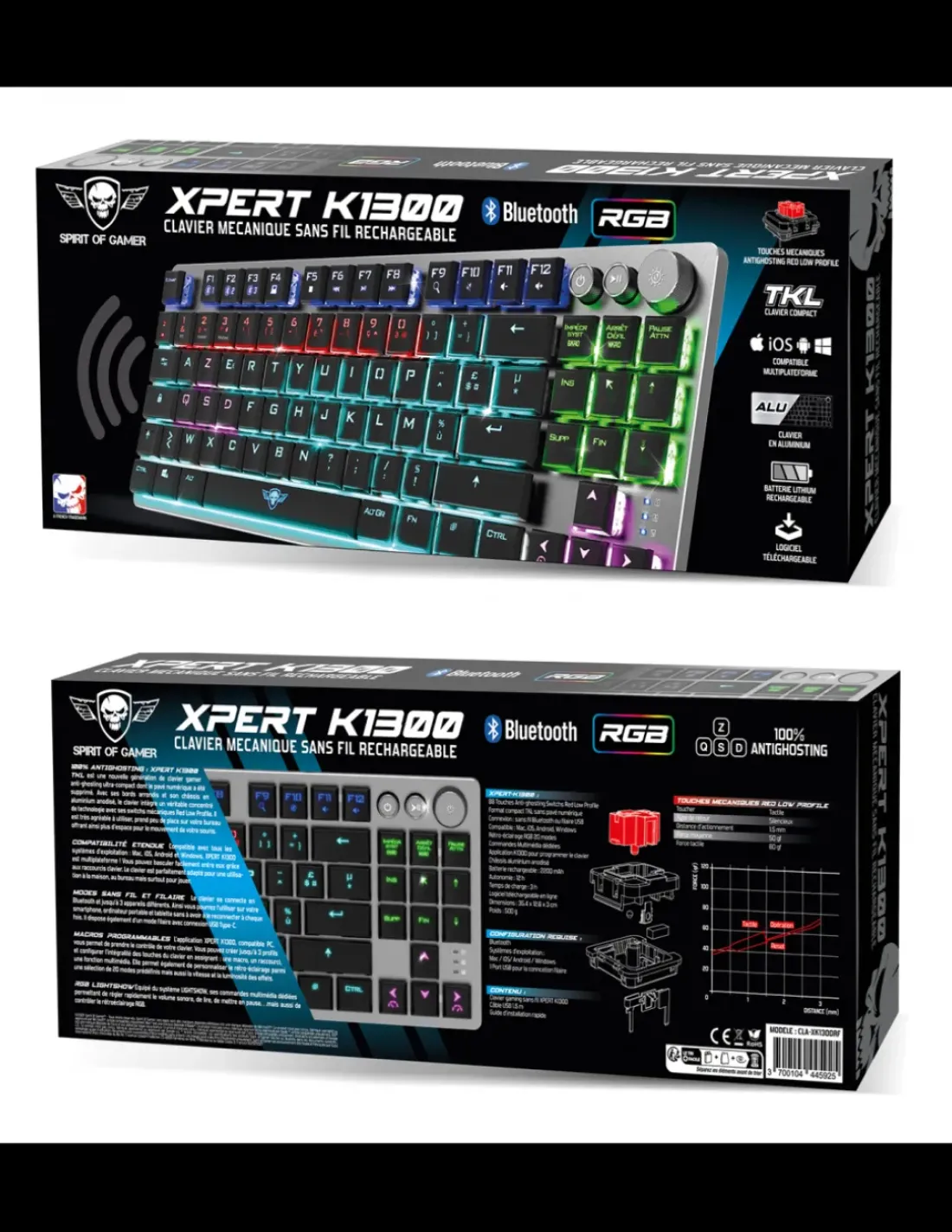 Spirit of Gamer Xpert-K1300
