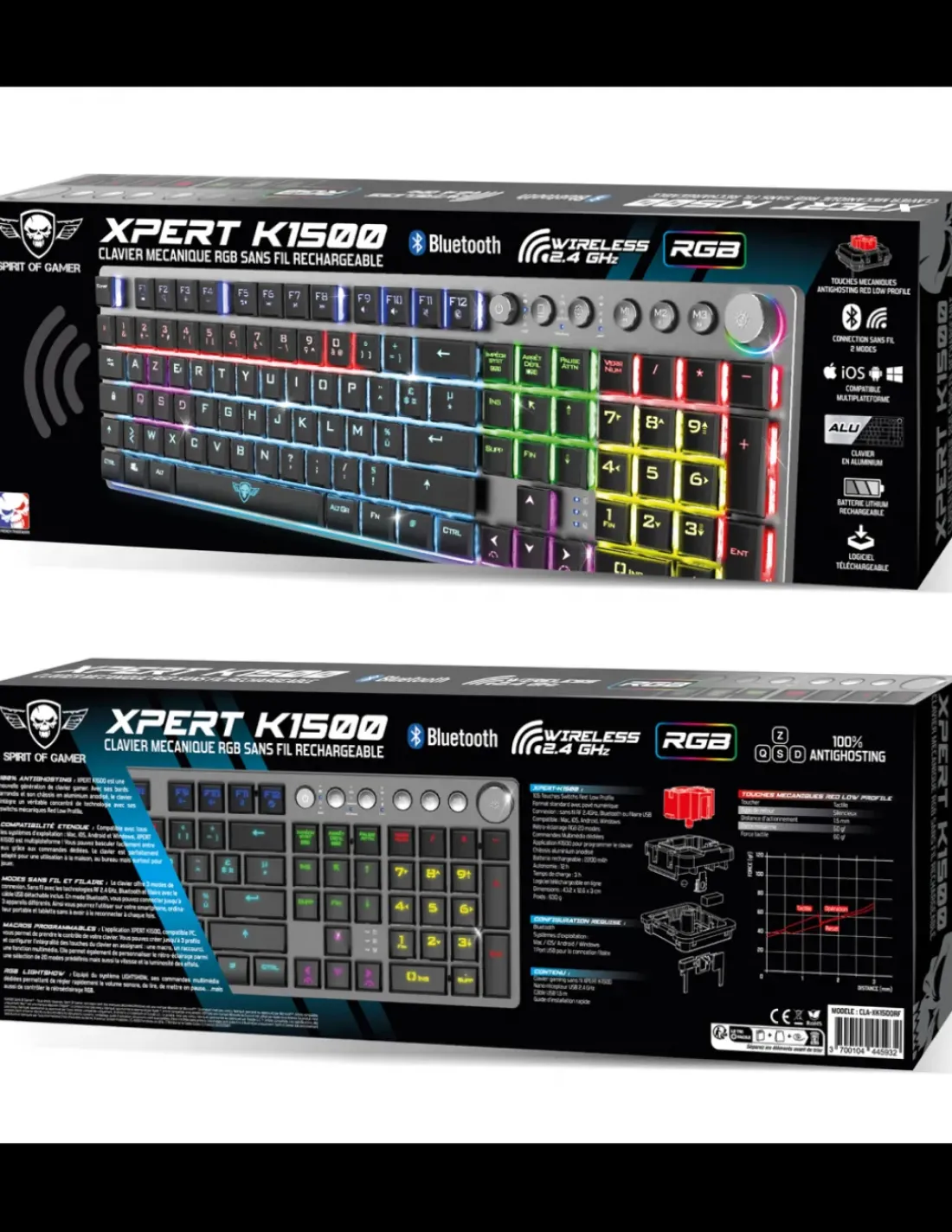 Spirit of Gamer Xpert-K1500